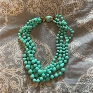 J Crew necklace turquoise